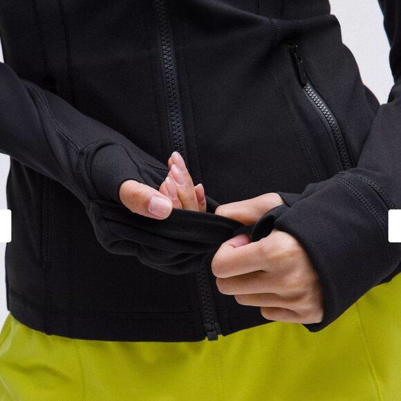 Lululemon Define Black Zip Up Jacket - Sz 12 - Picture 3 of 10